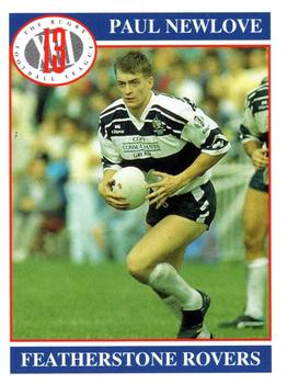 1991 Merlin Rugby League #35 Paul Newlove Front